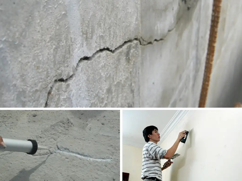 Phương pháp sửa chữa và xử lý vết nứt, chống thấm tường hiệu quả nhất