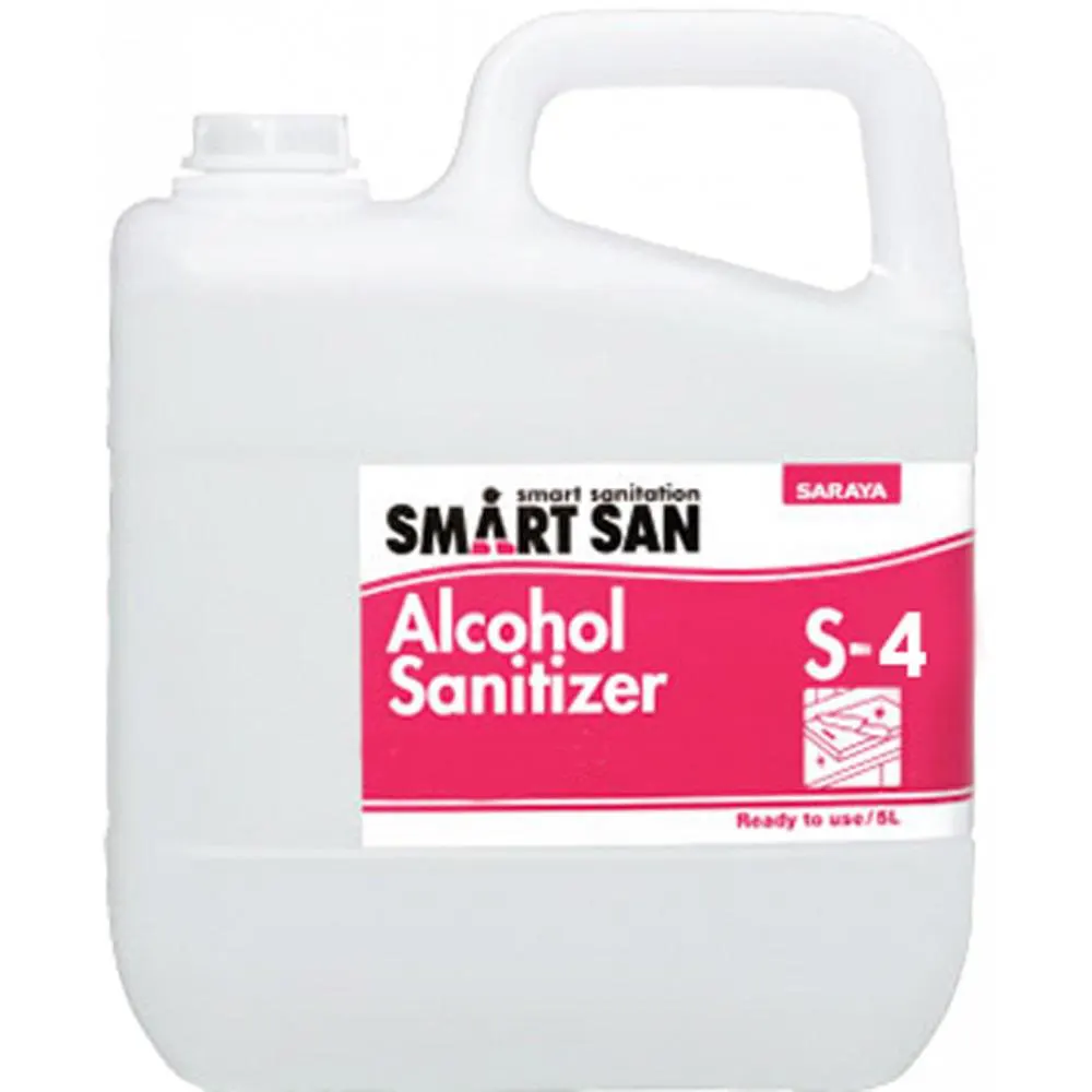 Cồn diệt khuẩn ngành thực phẩm Smartsan Food-Grade Alcohol Sanitizer S-4 5L