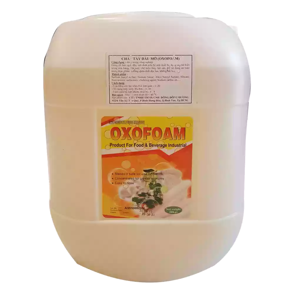 Hóa chất tẩy rửa dầu mỡ cá OXOFOAM