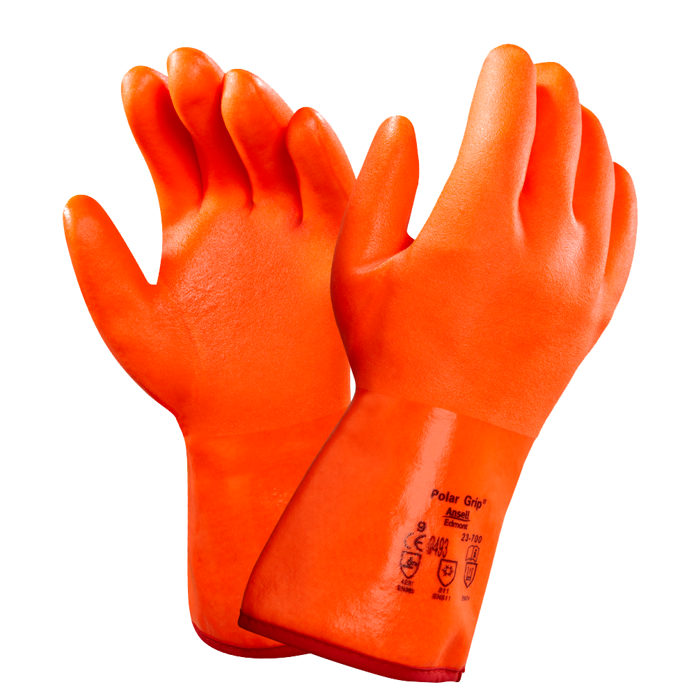 Găng tay cơ khí giữ ấm Ansell POLAR GRIP 23-700 chính hãng | Fact-Depot