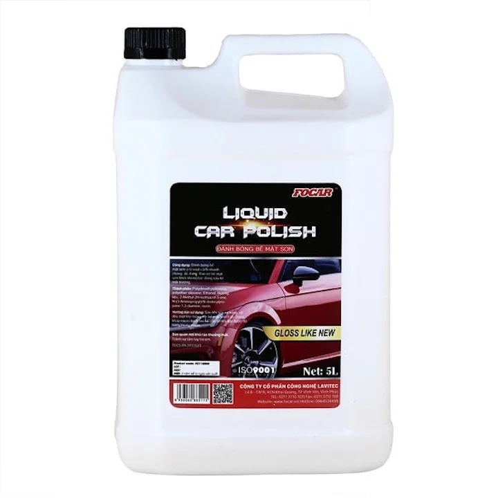 Dung dịch đánh bóng bề mặt sơn Focar LIQUID CAR POLISH FC115050 5L