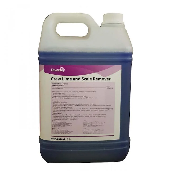 Hóa chất tẩy rửa có Acid HCl 25% cho chất bẩn nặng, toilet Diversey CREW