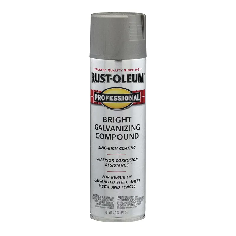 Sơn mạ kẽm Rust-Oleum Professional Bright Galvanizing Compound
