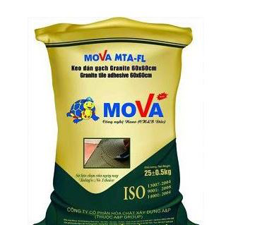 Keo dán gạch & đá tiêu chuẩn- Mova MTA-FL 20kg