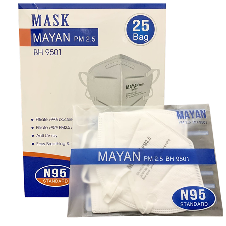 Khẩu trang y tế Mayan PM 2.5
