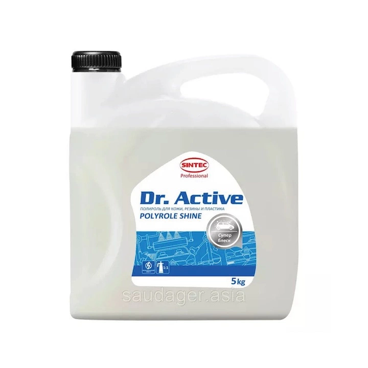 Dung dịch dưỡng bóng nội thất chuyên nghiệp Sintec Dr. Active Polyrole Shine glossy polish 5kg