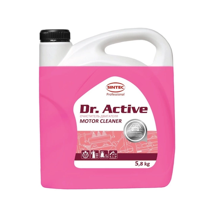 Dung dịch rửa xe đậm đặc Sintec Dr. Active Motor Cleaner 5.8kg