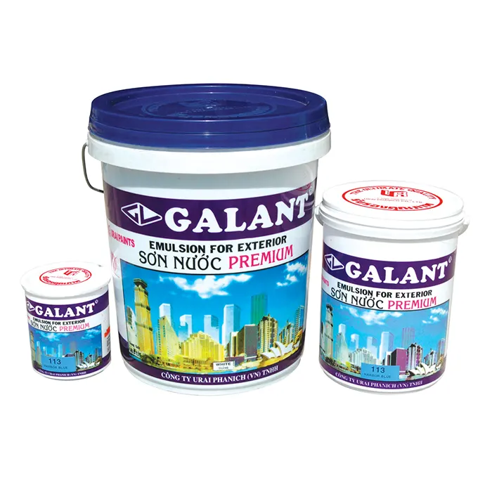 Sơn nước ngoại thất Galant Premium màu thông thường 17.5L