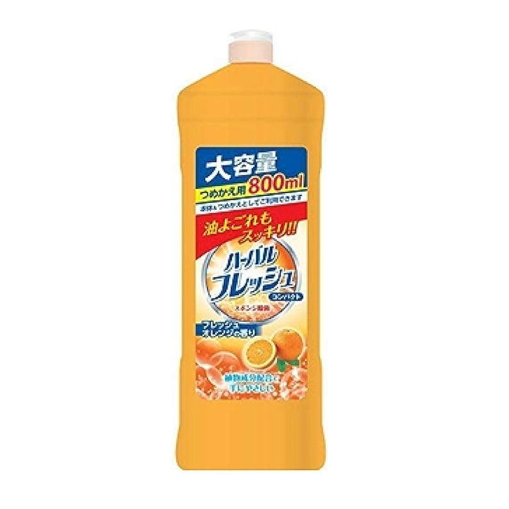 Nước rửa chén Mitsuei Herbal đậm đặc hương cam tươi mát 800 ml