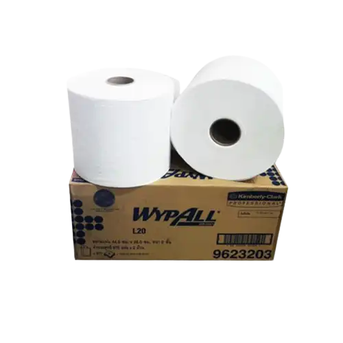 Giấy thấm dầu dạng cuộn chuyên dụng trong công nghiệp (WYPALL L20, 96232)