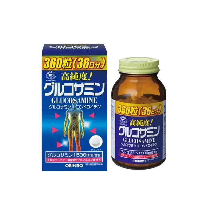 Viên uống bổ xương khớp Glucosamine Orihiro 360 Viên