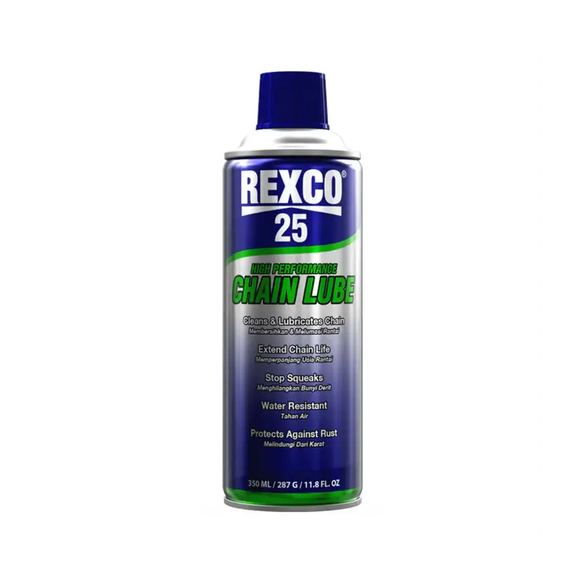 Dầu bôi trơn xích hiệu suất cao REXCO 25 CHAIN LUBE 350 ML/ 287 G/ 4.2 fl OZ