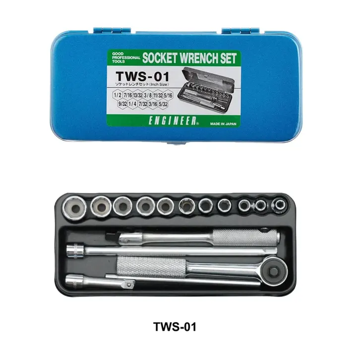 Bộ đầu khẩu vặn ốc Engineer TWS-01