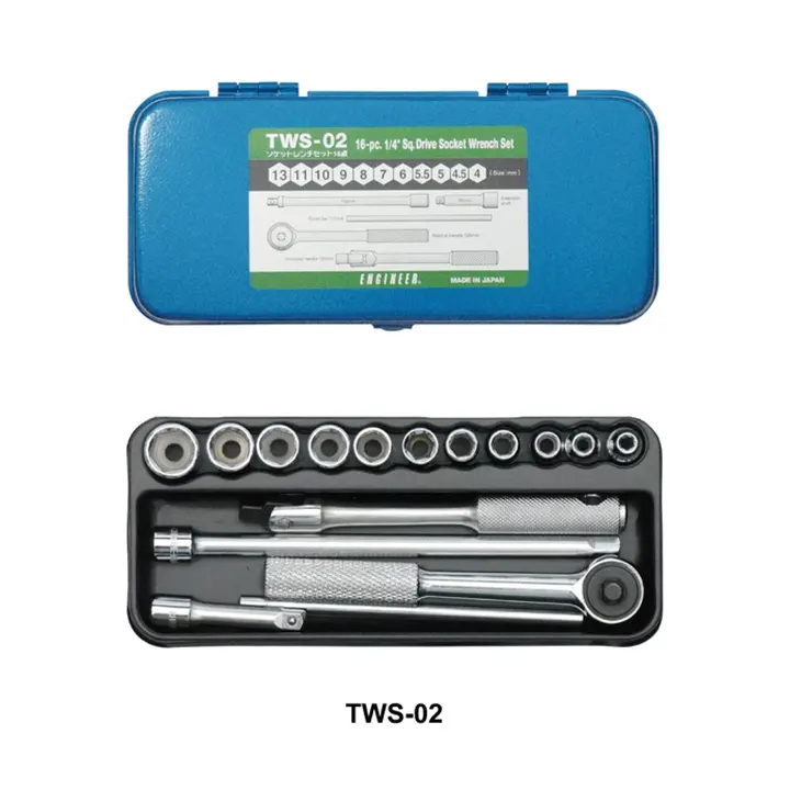 Bộ đầu khẩu vặn ốc Engineer TWS-02