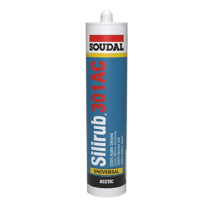Chất trám đa dụng cao cấp SOUDAL Silirub 301 AC gốc silicone axit