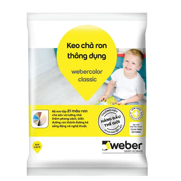Keo chà ron Weber.color Classic 1kg