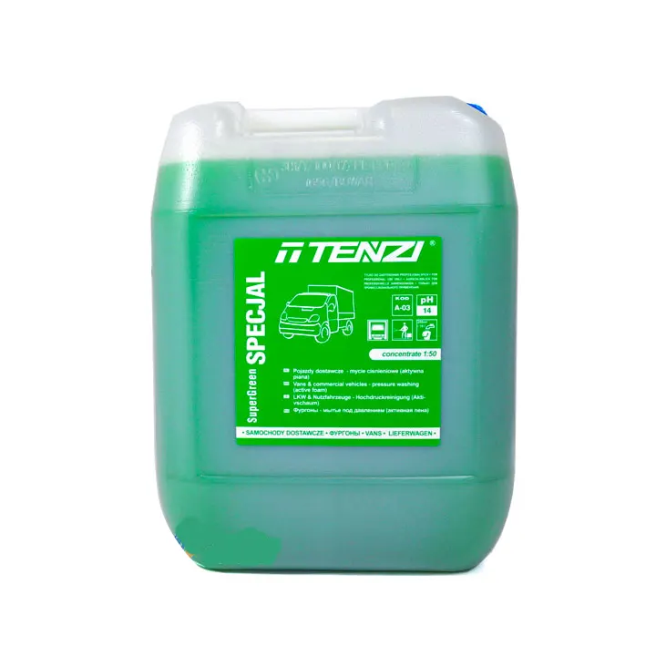 Dung dịch rửa xe không chạm Specjal Green Tenzi 20L