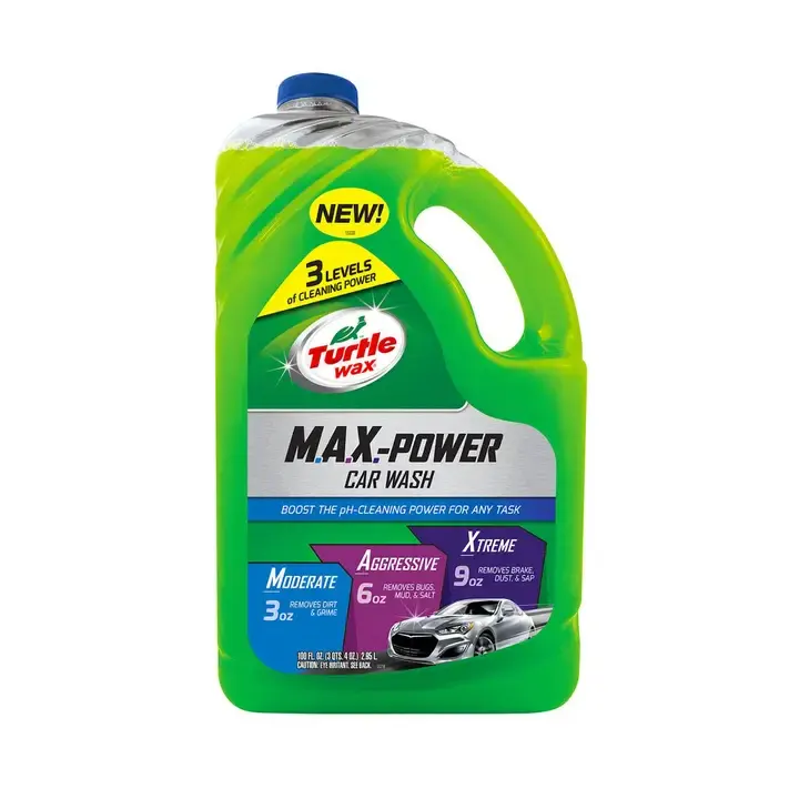 Nước rửa xe Turtle Wax 3 cấp độ Max Power Car Wash 2.95 lít