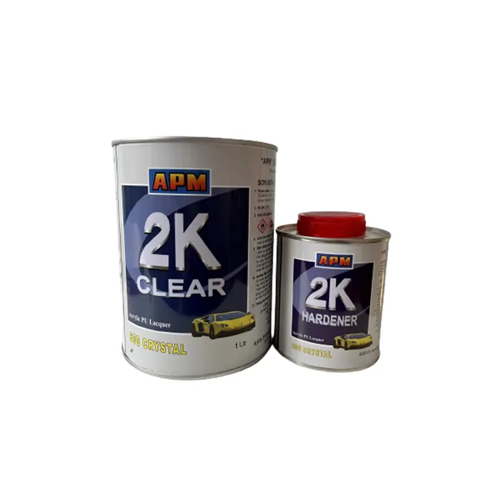 Sơn bóng APM 2K 600 Crystal Asia Paint (chất đông rắn) 0,25L