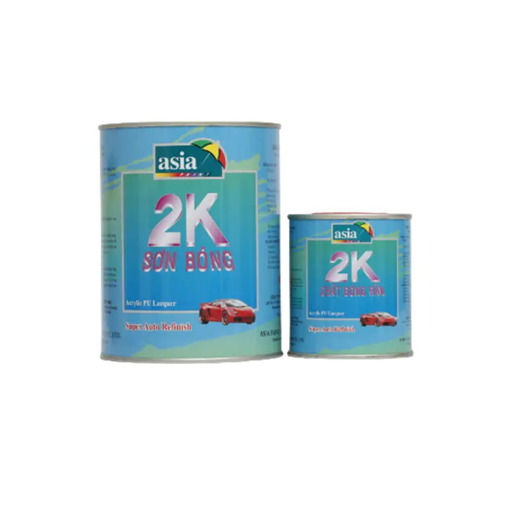 Sơn bóng Super 2K Asia Paint (chất đông rắn)
