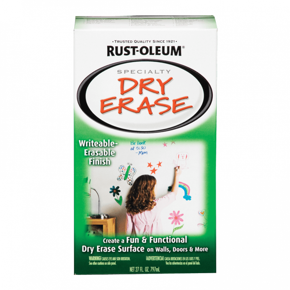 Sơn tạo bề mặt bảng trắng RustOleum Dry Erase Paint chính hãng Fact