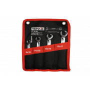Bộ cờ lê 2 đầu miệng loe mở đai ốc 4PCS Yato YT-0143