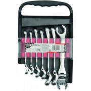 Bộ cờ lê 2 đầu loe tự lắc 7PCS Yato YT-0190
