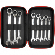 Bộ cờ lê vòng miệng tự động đảo chiều có khóa 8PCS Yato YT-3908