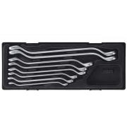 Bộ cờ lê 2 tròng nghiêng 450 – 8 chi tiết JTC JTC-K6082