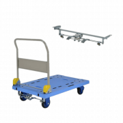 Xe đẩy hàng sàn nhựa Prestar PF-S301-P