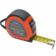 Thước cuộn thép nền vàng Asaki AK-0384 5m