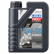 Nhớt xe máy Liqui Moly 4T SYNTHETIC 15W50 Street 2555