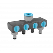 Khớp nối chia 4 dòng Ideal Line Plus Cellfast 52-240N