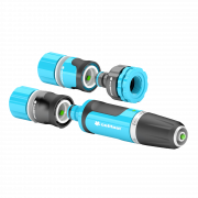 Bộ vòi tưới xoay 2 chế độ Ergo Cellfast 53-500