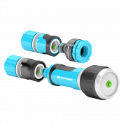 Bộ vòi tưới xoay nhiều chế độ Ergo Cellfast 53-510