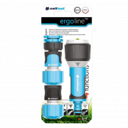 Bộ vòi tưới xoay nhiều chế độ Ergo Cellfast 53-515