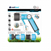 Bộ vòi tưới tay gạt nhiều chế độ Ergo Cellfast 53-535