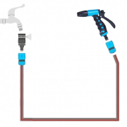 Bộ vòi tưới Lionking 10M GH10