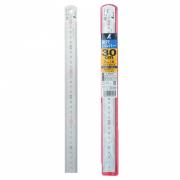 Thước lá inox mạ nhũ bạc Shinwa 13013 H101C 30cm