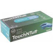 Găng tay chống hóa chất, dùng 1 lần Ansell TOUCHNTUFF 92-670 loại nhám đầu ngón tay (Hộp)