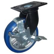 Bánh xe tải trọng trung bình PU Footmaster PM-130B-SF-MUD