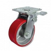 Bánh xe tải trọng trung bình PU Ethos 493XUQ125P45