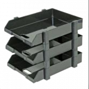 Kệ nhựa 3 tầng thanh trụ Xukiva 190-3