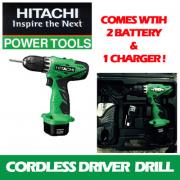 Máy khoan vặn vít dùng pin Hitachi DS9DVC