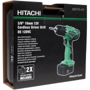 Máy khoan vặn vít dùng pin Hitachi DS12DVC