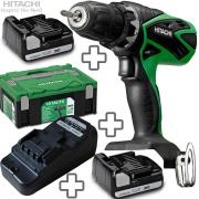 Máy khoan vặn vít dùng pin Hitachi DS14DSFL