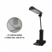 Đèn bàn khớp quay LiOA LiDB27USB