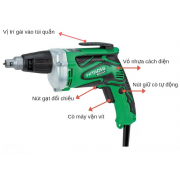 Máy bắt vít Hitachi W6VA4