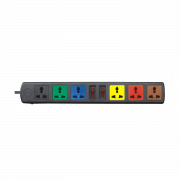 Ổ cắm kéo dài đa năng LiOA 6D52N