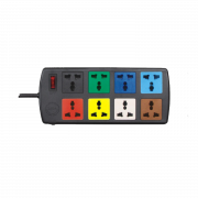 Ổ cắm kéo dài đa năng LiOA 8D32N